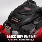 PowerSmart 21 in. Gas Push Lawn Mower, 144cc 2-in-1 Side Discharge - Image 6