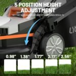 Litheli 13″ 20V Cordless Lawn Mower with 4.0Ah Battery - Image 4