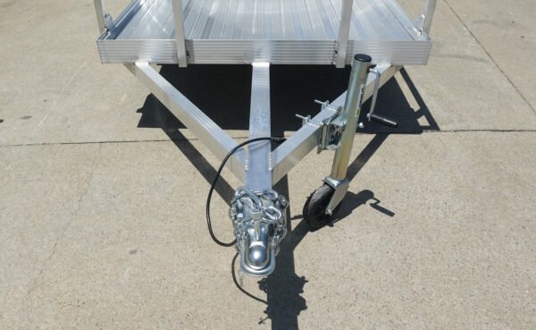 5′ x 10′ Aluminum Utility Trailer with Gate and Mag Wheels – 3500 lb Axle - Image 13