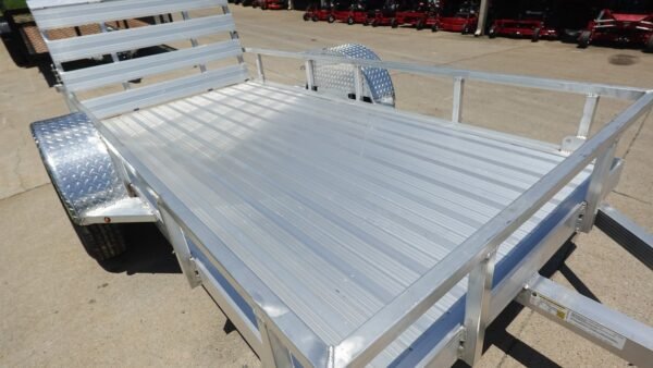 5′ x 10′ Aluminum Utility Trailer with Gate and Mag Wheels – 3500 lb Axle - Image 12