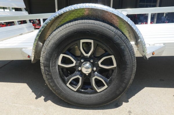 5′ x 10′ Aluminum Utility Trailer with Gate and Mag Wheels – 3500 lb Axle - Image 15