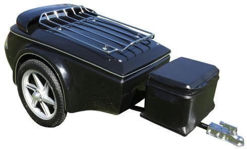 2025 Touring Motorcycle Trailer – Low Profile, 3×16 Wheels with Secure Locking Lid - Image 1