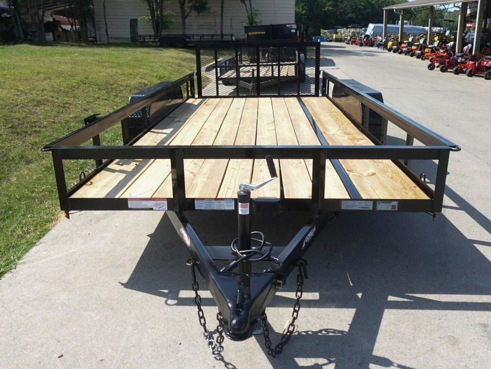 2025 7×16 Carry-On HD Landscape Trailer – 10K GVWR, Electric Brakes, Wood Floor